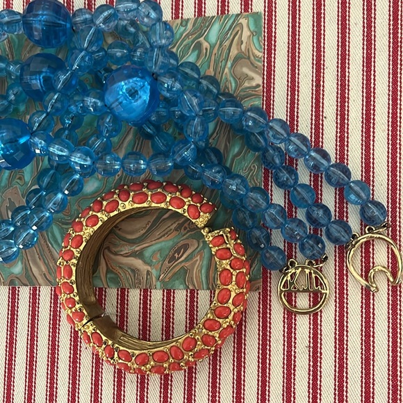 •VINTAGE KENNETH JAY LANE BRACELET NECKLACE LOT ESTATE SALE• - Picture 3 of 15